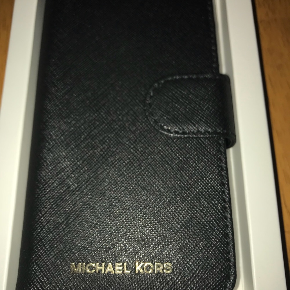 Michael Kors leather iPhone case